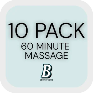 Pack of 10 - 60 Minute Massages